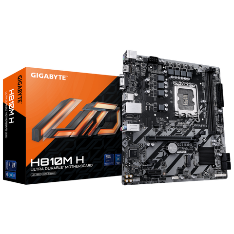 Placă de Baza GIGABYTE H810M H LGA1851, 2x DDR5, 1x HDMI 1x D-Sub