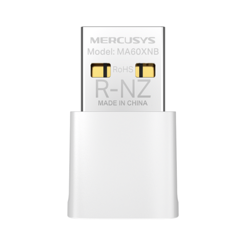 AX900 Nano Wi-Fi 6 Bluetooth USB Adapter SPEED: 287 Mbps at 2.4 GHz + 600 Mbps at 5 GHz SPEC: Mercusys
