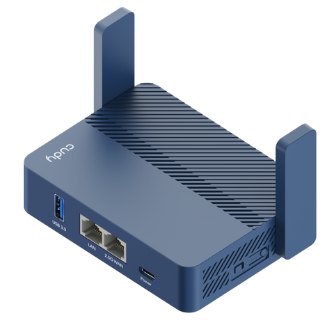 CUDY AX3000 2.5G Wi-Fi 6 Router with USB, Dual-Band, 2.5G WAN+GE LAN