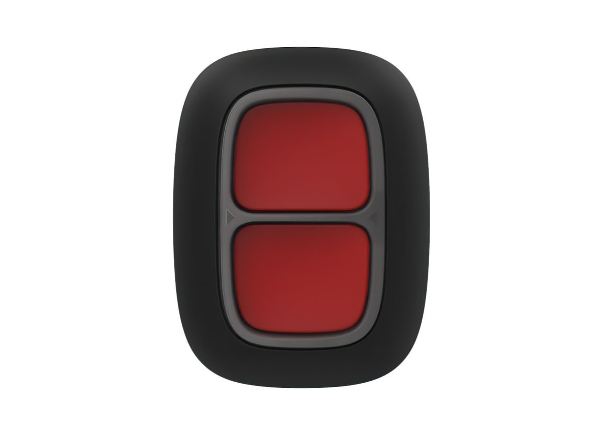 Buton Dublu Panica Wireless, AJAX Double Button, negru