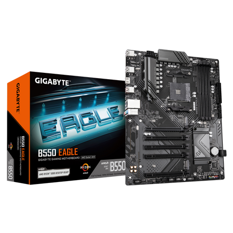 Placă de Baza GIGABYTE B550 EAGLE AM4, 4x DDR4, 1x HDMI