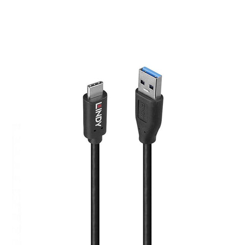 Cablu Lindy 1m USB 3.2 Type-A to Type-C (tata - tata), Black Line