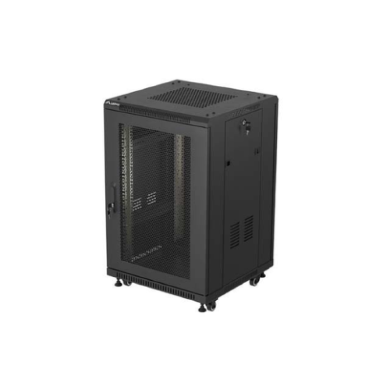 Dulap rack Lanberg 19" perete 18U/600X600 (FLAT PACK) WITH MESH DOOR