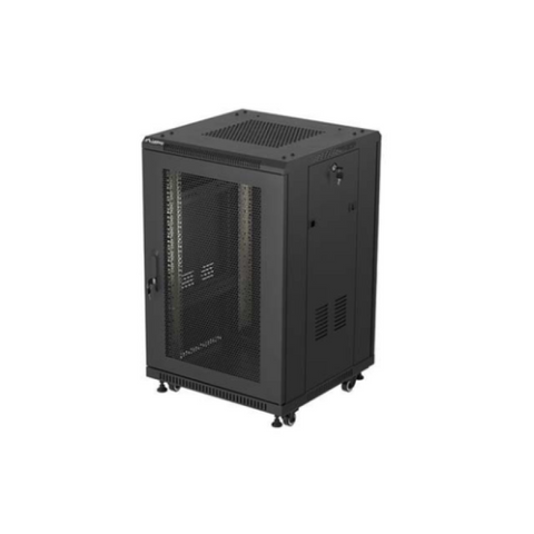 Dulap rack Lanberg 19" perete 18U/600X600 (FLAT PACK) WITH MESH DOOR