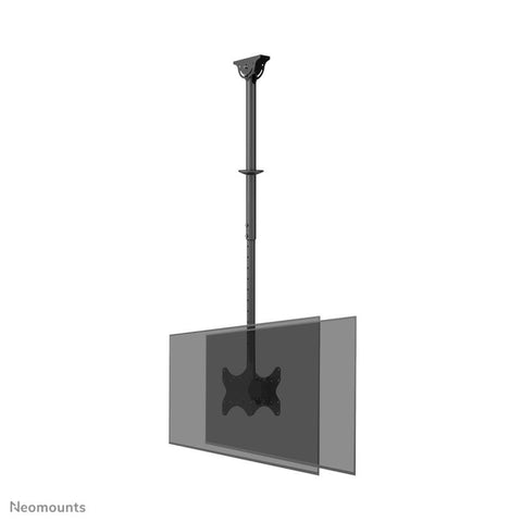 Suport TV Neomounts CL35-340BL22, VESA 200x200, pentru 2 ecrane