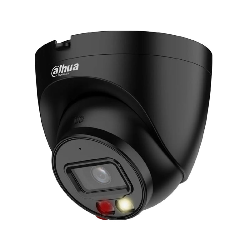 Cameră IP dome de exterior 6 MP Dahua IPC-HDW1639T-A-IL-BLACK