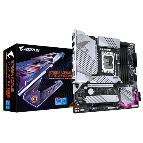 Placă de baza Gigabyte B760M aorus elite WIFI6E GEN5 LGA1700, 4X DDR5