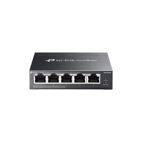Omada 5-Port Gigabit Easy Managed Switch with 4-Port PoE+ PORT: 4× Gigabit PoE+ Ports TP-Link