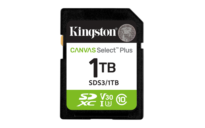 Card de Memorie SDXC Kingston 1TBCanvas Select Plus