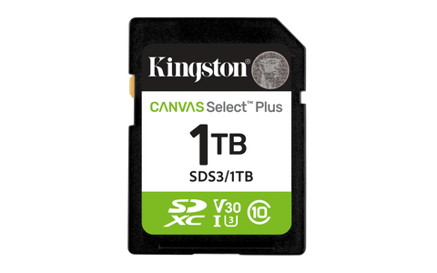 Card de Memorie SDXC Kingston 1TBCanvas Select Plus