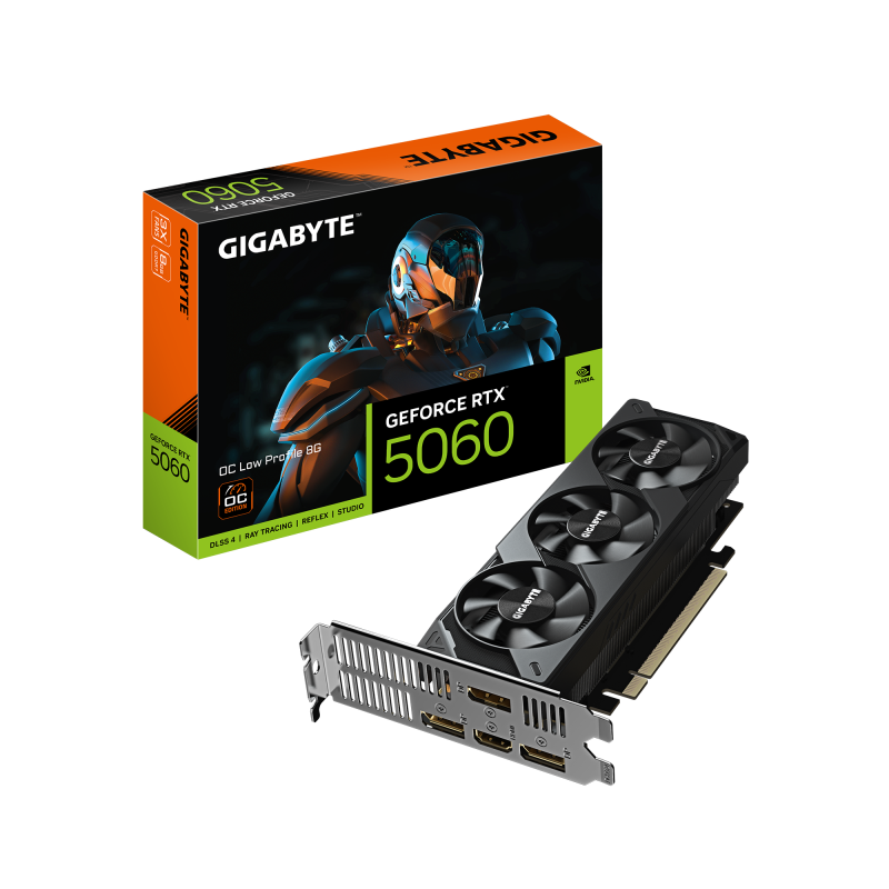 Placă video Gigabyte geforce rtx 5060 oc low profile 8GB GDDR7 128 bit