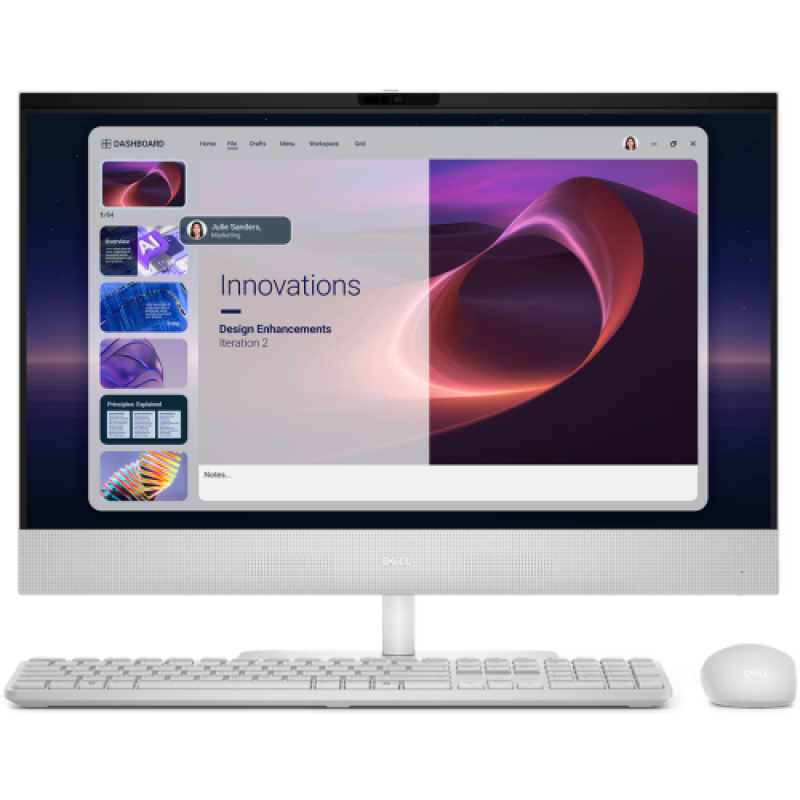 All-in-One Dell 24 (EC24260), 23.8", FHD (1920x1080), Anti-Glare (DEC2426U516512W11P)