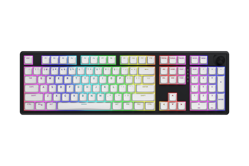 Tastatură wireless Hator Skyfall 100, interfata 2.4GHz, BT5.3, USB