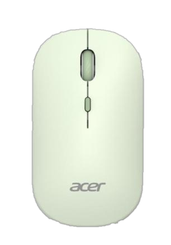Mouse Optic Acer AMR130, USB-A/USB Wireless/Bluetooth, Green