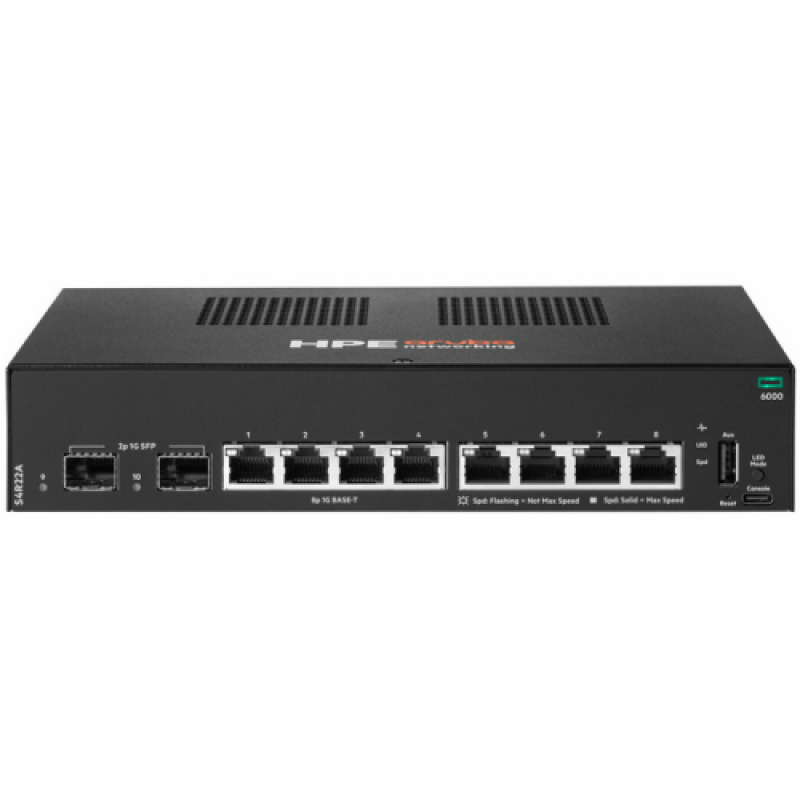 Hpe anw 6000 8g 2F switch Aruba networks