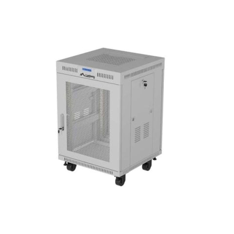 Dulap rack Lanberg 19" perete 15U/600X600 (FLAT PACK) WITH MESH DOOR LCD