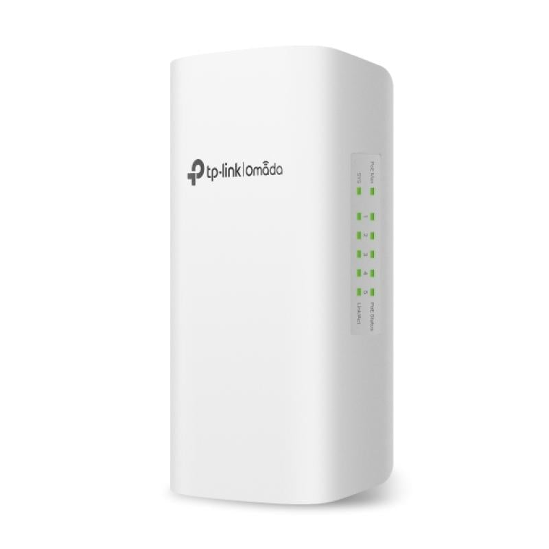 Omada 5-Port Gigabit Smart Switch with 1-Port PoE++ in and 4-Port PoE+ out PORT: 1× Gigabit PoE++ TP-Link