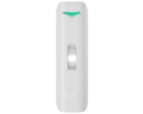 Detector de mișcare tip cortină wireless de exterior (PIR + microunde), Ajax Curtain Outdoor Mini Jeweller