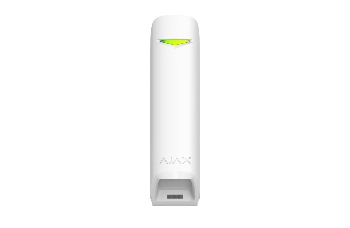 Detector de miscare wireless (PIR) tip cortina, AJAX MotionProtect Curtain, alb