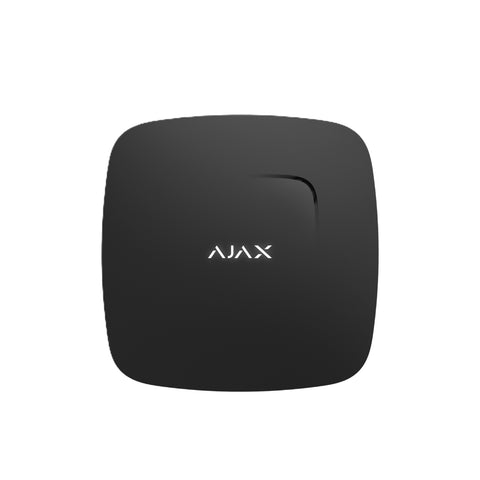 Detector Wireless de fum și temperatură Ajax FireProtect, negru