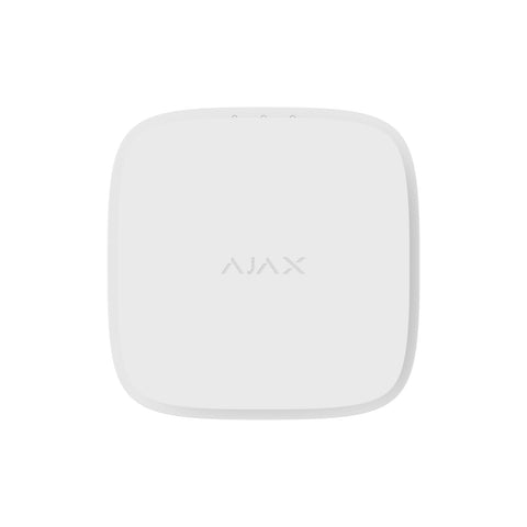 Detector Wireless de fum, temperatură și monoxid de carbon Ajax FireProtect 2 RB (Heat/Smoke/CO), alb