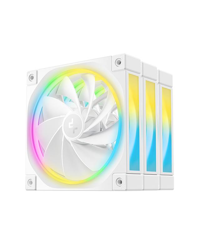 Ventilatoare DEEPCOOL FL12R-3in1 120mm, CFM 55, presiune 2.59 mmAq