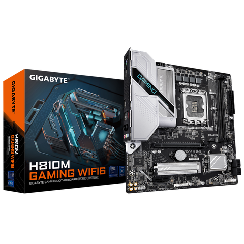 Placă de baza Gigabyte H810M gaming WIFI6 LGA1851, 2X DDR5