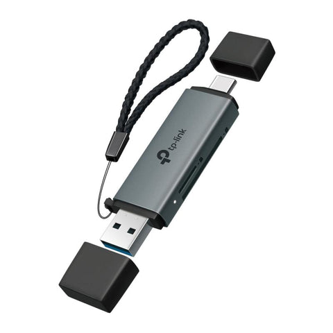 USB3.0 Type-C & Type-A to SD & microSD 3.0 Adapter SPEC: 1 × USB-C Connector, 1 × USB-A Connector, TP-Link