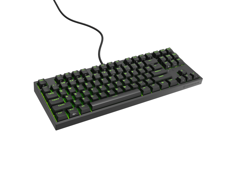 Tastatură gaming mecanica cu fir Genesis Thor 404 TKL, iluminare RGB