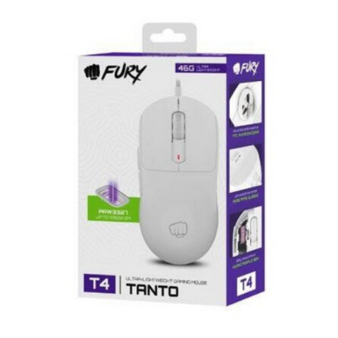 Mouse gamging cu fir Fury Tanto T4, rezolutie 12000DPI