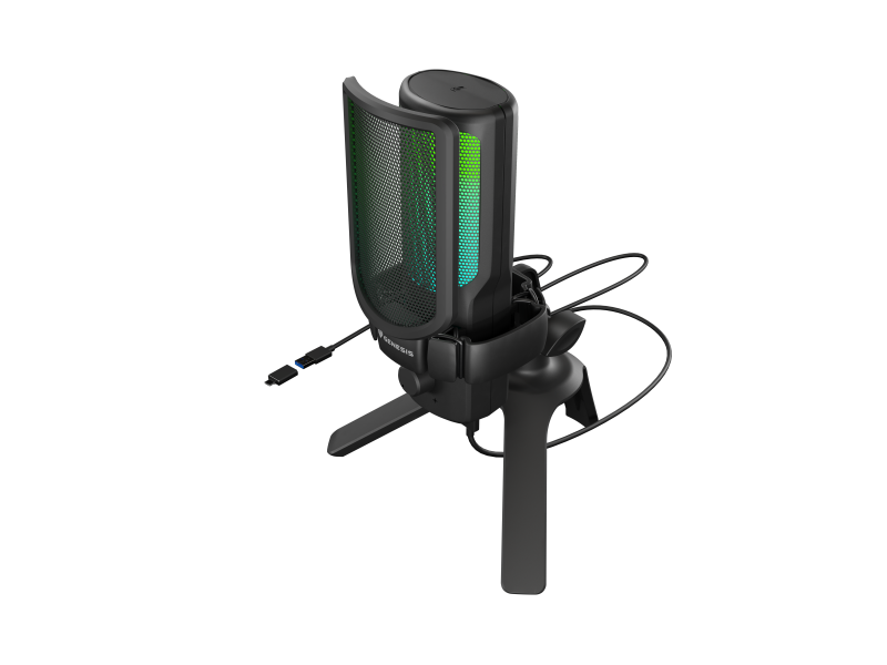 Microfon Genesis Radium 250, tip Condenser, model cardioid, suport fix (NGM-2352)