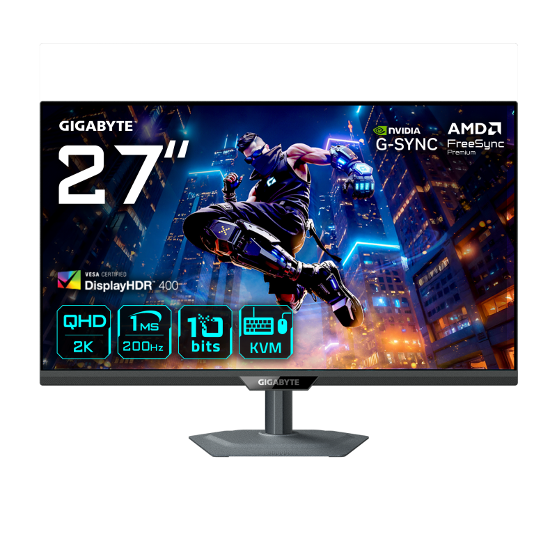 Monitor gaming Gigabyte M27Q2, diagonala 27" SS IPS