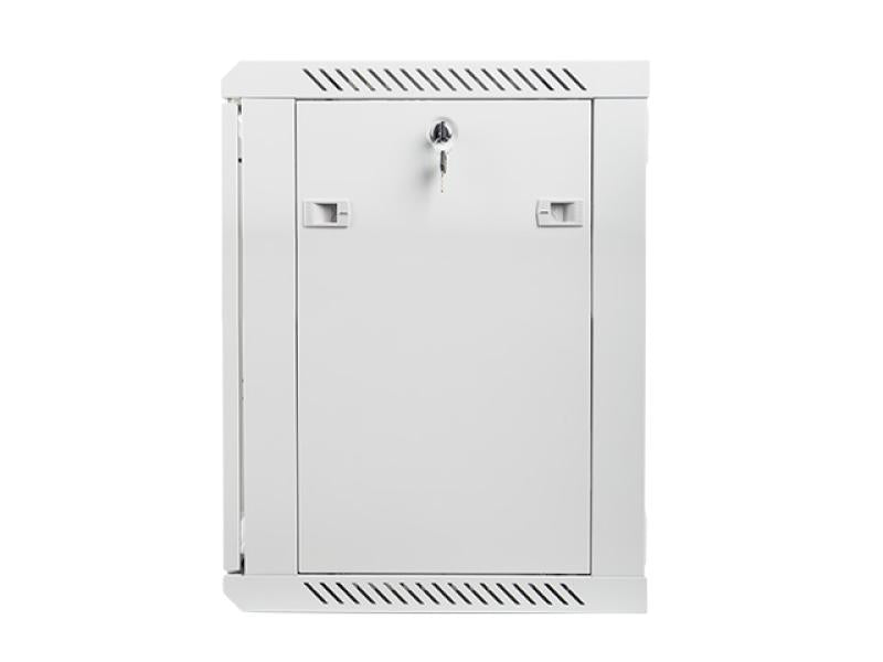 Dulap rack Lanberg 19" perete 12U / 600x450 (flat pack) cu ușă din sticlă