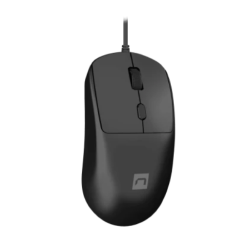 Mouse cu fir NATEC HAWK 2, rezolutie maxima 2400DPI, 4 butoane