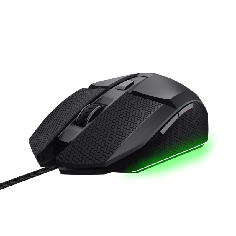 Mouse cu fir Trust GXT 121 Felox+, interfata USB-A, rezoluti 10000 DPI
