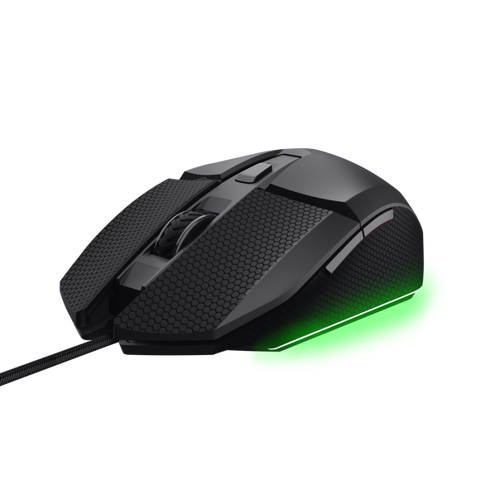 Mouse cu fir Trust GXT 121 Felox+, interfata USB-A, rezoluti 10000 DPI