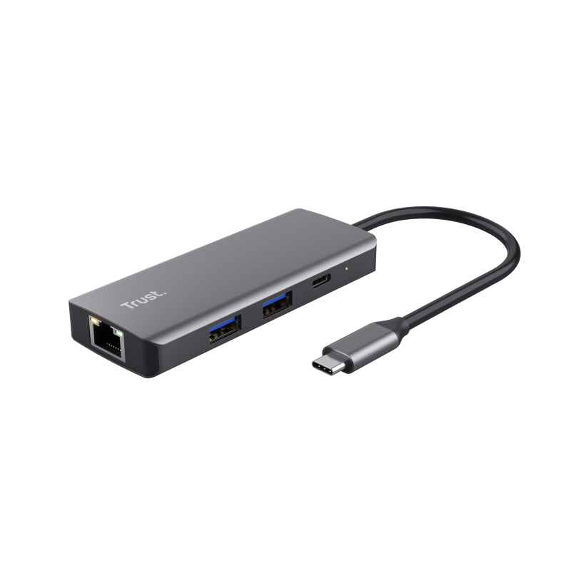 Adaptor Trust Dalyx 6-1, 4 porturi USB