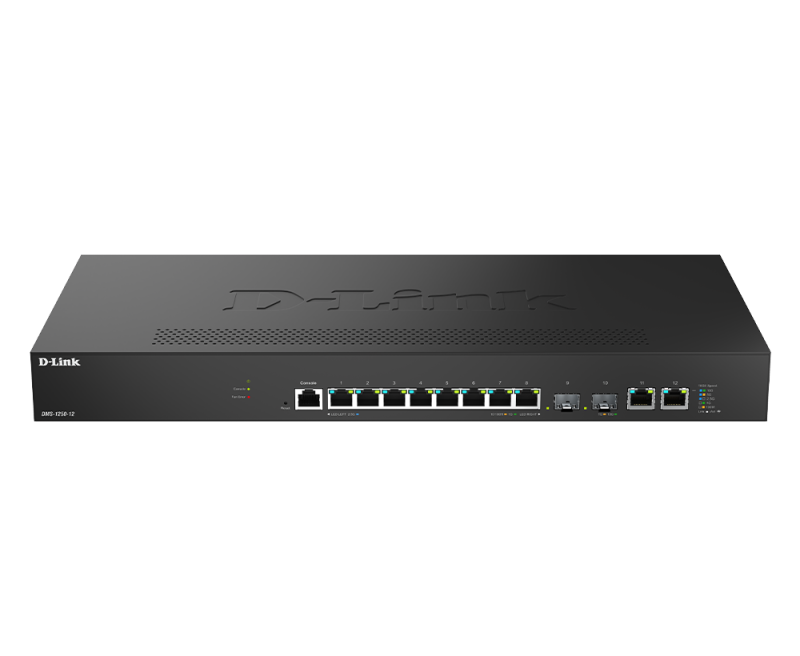 Switch D-Link 2.5Gigabit DMS-1250-10S, 8x RJ-45, 2x SFP+, 1x Console