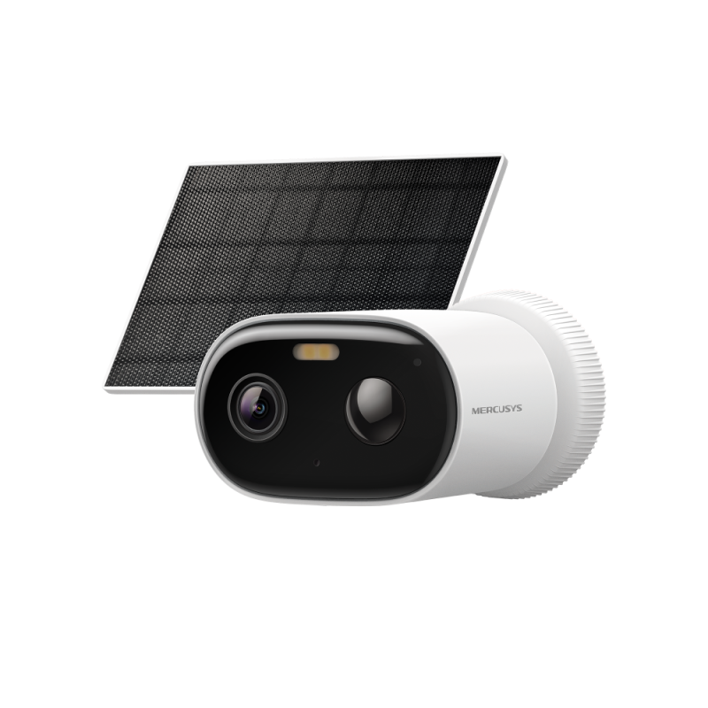 Solar-Power Security Camera Kit SPEC: 2K Resolution (2304×1296) Mercusys