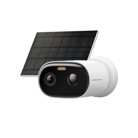 Solar-Power Security Camera Kit SPEC: 2K Resolution (2304×1296) Mercusys