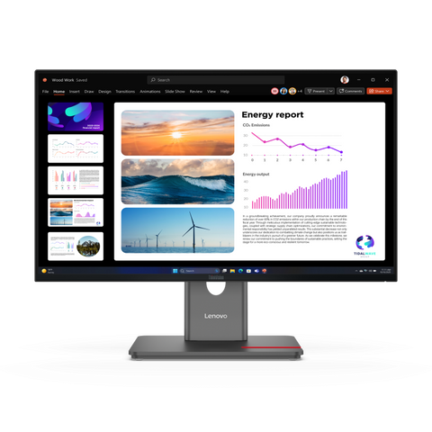 Monitor Lenovo 23.8" ThinkVision P24Q-40 Monitor, LED, In-Plane Switching