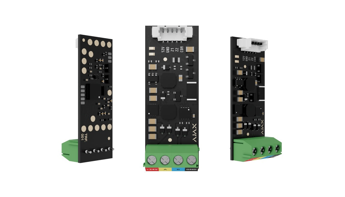 Modul de integrare cu fir pentru un detector terț, Ajax Superior Transmitter Fibra