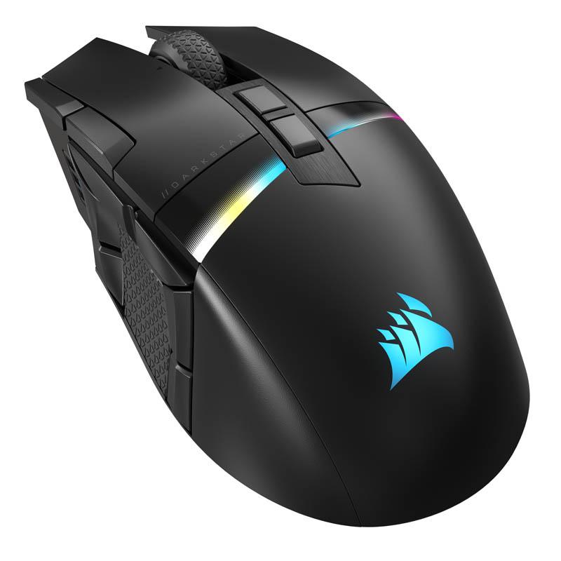 Mouse Gaming Corsair DARKSTAR WIRELESS, 15 butoane progamabile, 26k DPI
