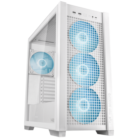 Carcasă ASUS GT302 TUF GAMING Mid Tower ARGB ALB, Tempered Glass