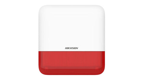 Sirene de exterior wireless AXPRO Hikvision DS-PS1-E-WE(Red Indicator)