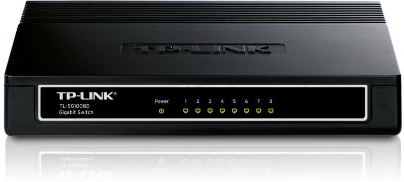 Switch TP-Link 8P-GB unmngd desk