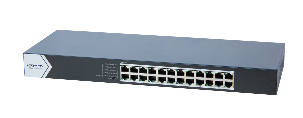 Switch Hikvision gigabit 24PORTURI unmanaged