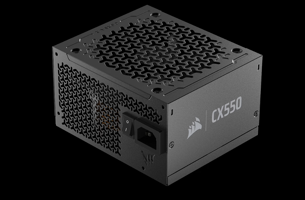 CX Series, CX550, 550 Watt, ATX 3.1, Cybenetics Bronze Corsair