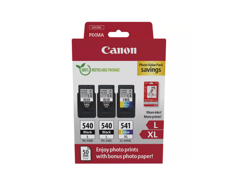 Canon pachet cartuse cearneala PG-540L X2 /CL-541XL Photo value pack