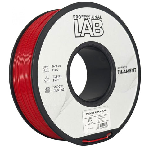 Filament 3D Proffesional Lab, Diamentru 1.75mm Professional lab (ABS+ RED | PROF. LAB)